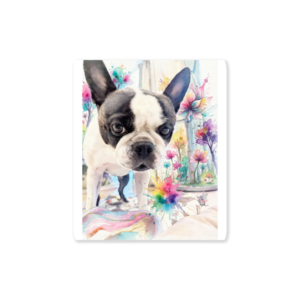 Sticker of the Ponsuke in Bloom artwork